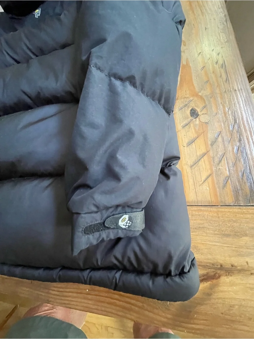 MOUNTAIN HARDWEAR SUBZERO 650 PRO DOWN PARKA EXCELLENT CONDITION MENS XL PTP 26 - Picture 8 of 9